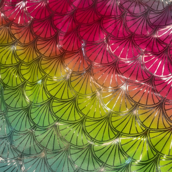 Wonder Nation Pink and Red One Piece Swimsuit - Picture 3 of 5